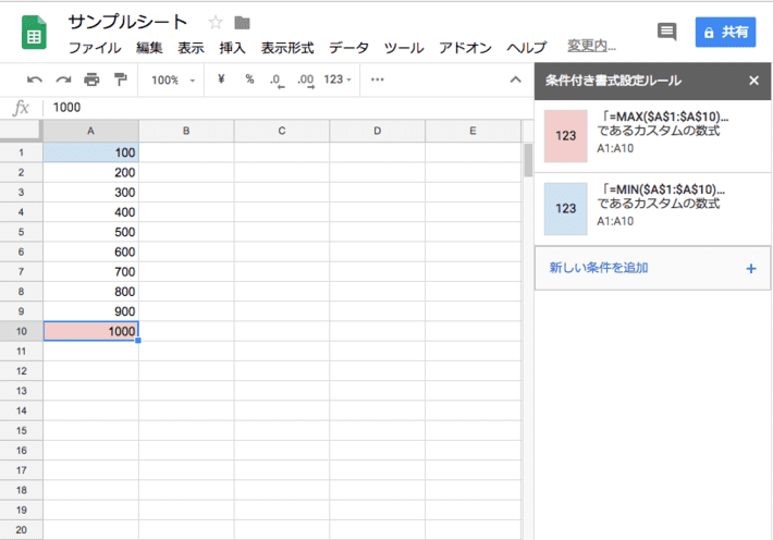 Googleのスプレッドシートでよく使う書式の備忘録 日記の間 あかつきのお宿